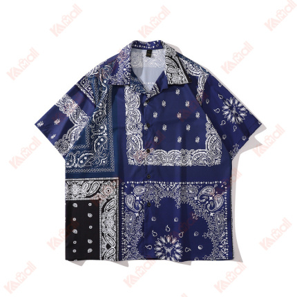 dark blue casual shirts